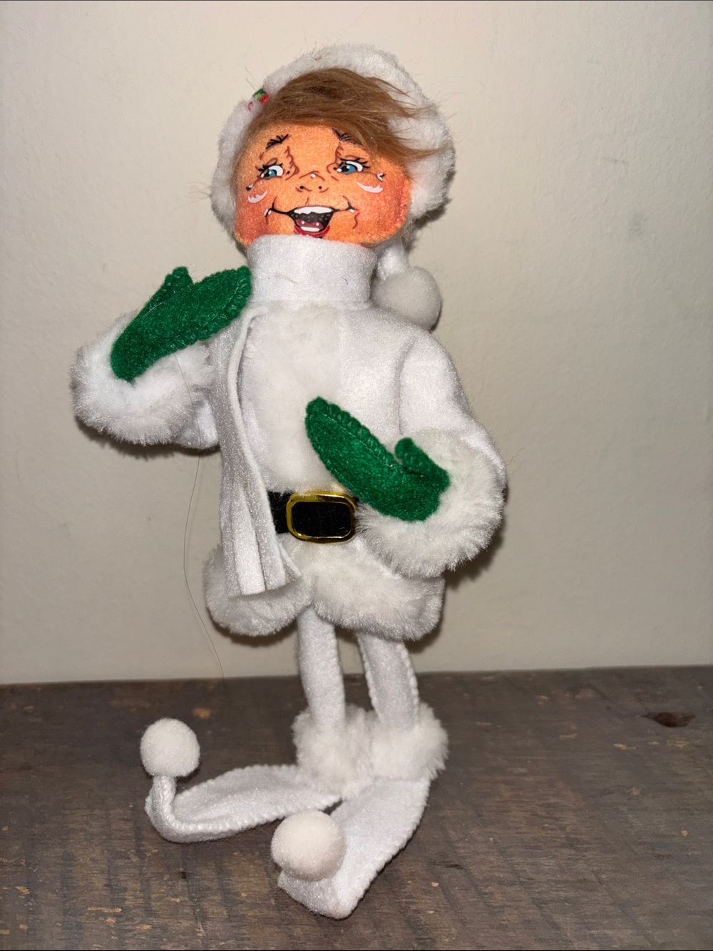 Annalee Very Merry White Elf